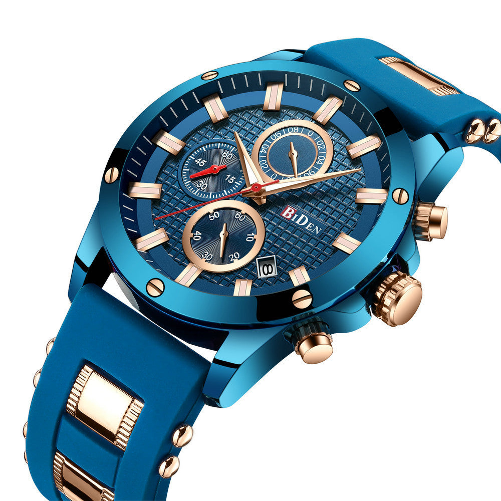 Velmora Chrono Noir – Herren Chronograph Uhr